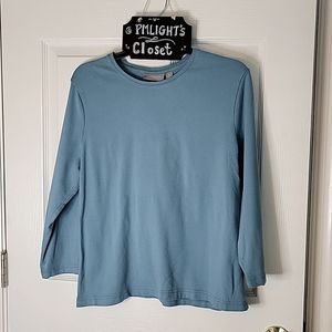 Croft & Barrow Stretch XL Top Blue